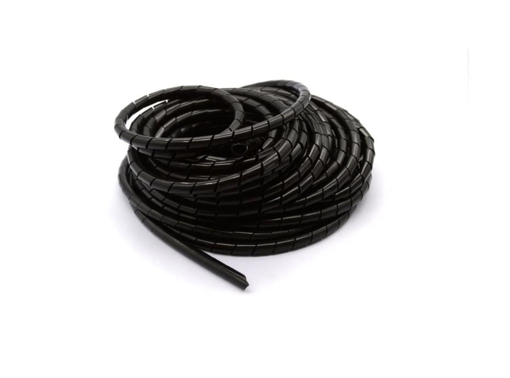 5 Metre Kablo Toplama Spirali Siyah(8mm)