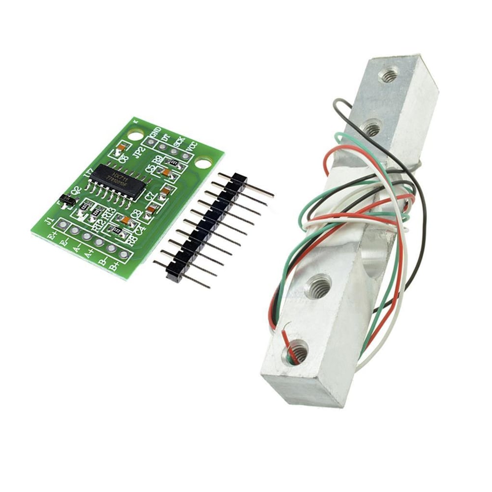 5kg Ağırlık Sensörü Loadcell+Hx711 Modül Ağırlık Takımı