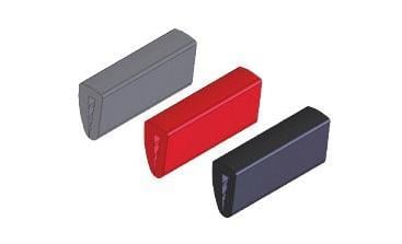 5mm Pvc U Fitil(Gri)