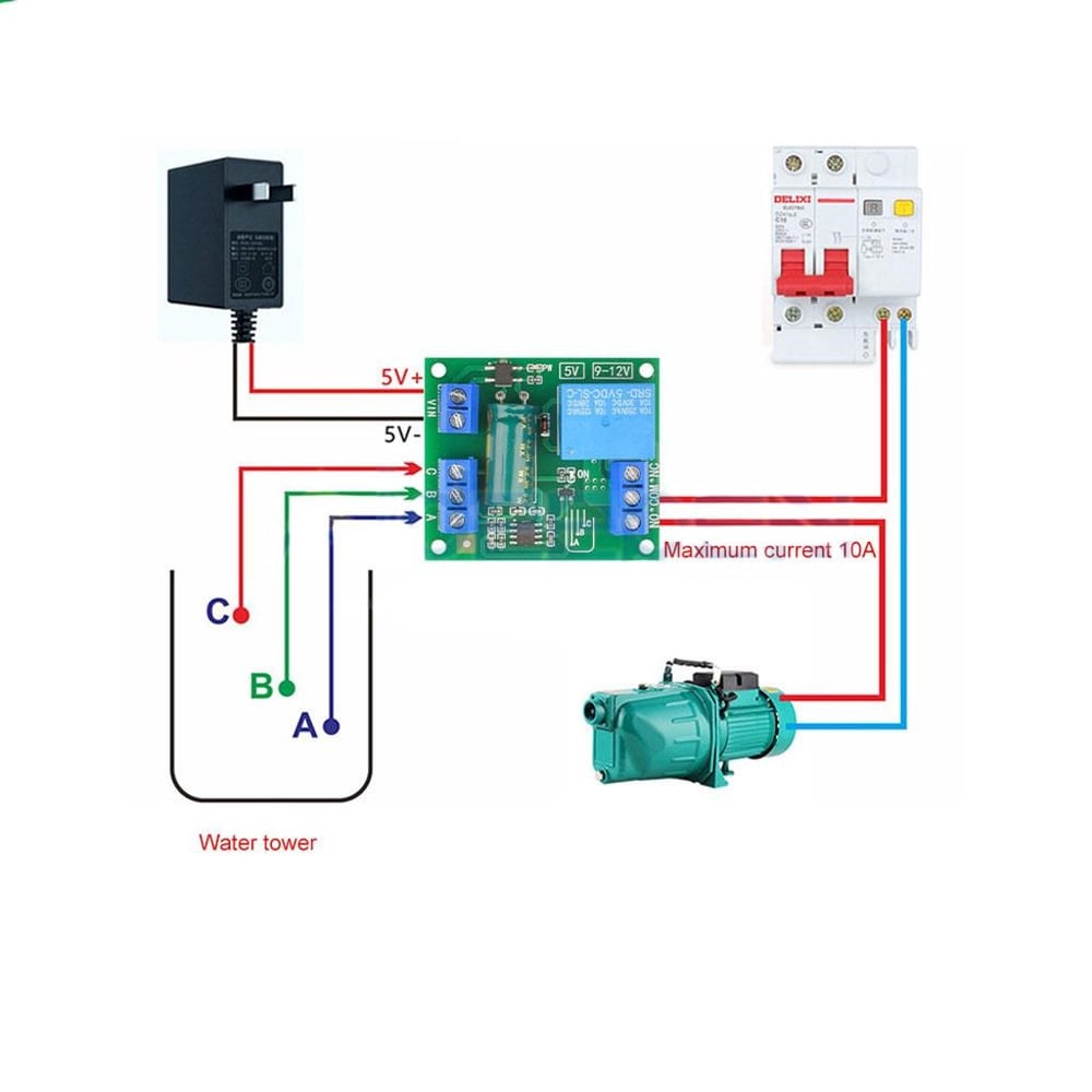 5V Su Seviyesi Kontrol Modülü-Röle Çıkışlı