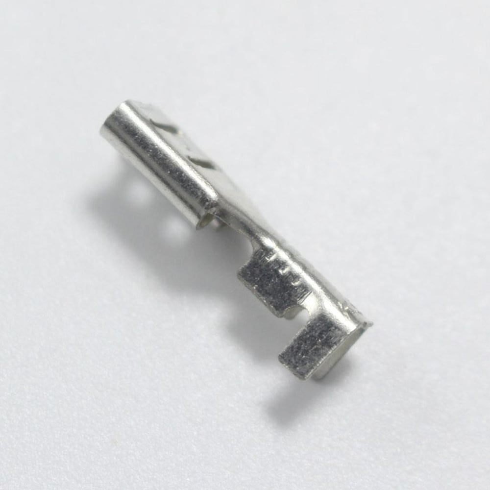 6.3mm İzolesiz Kablo Ucu Dişi Terminal Pabucu-10 Adet