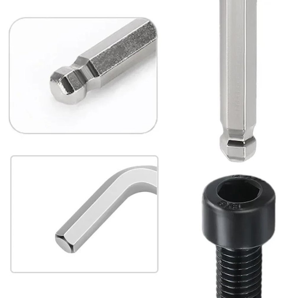 6mm L Tip Alyan Anahtarı(Kısa)