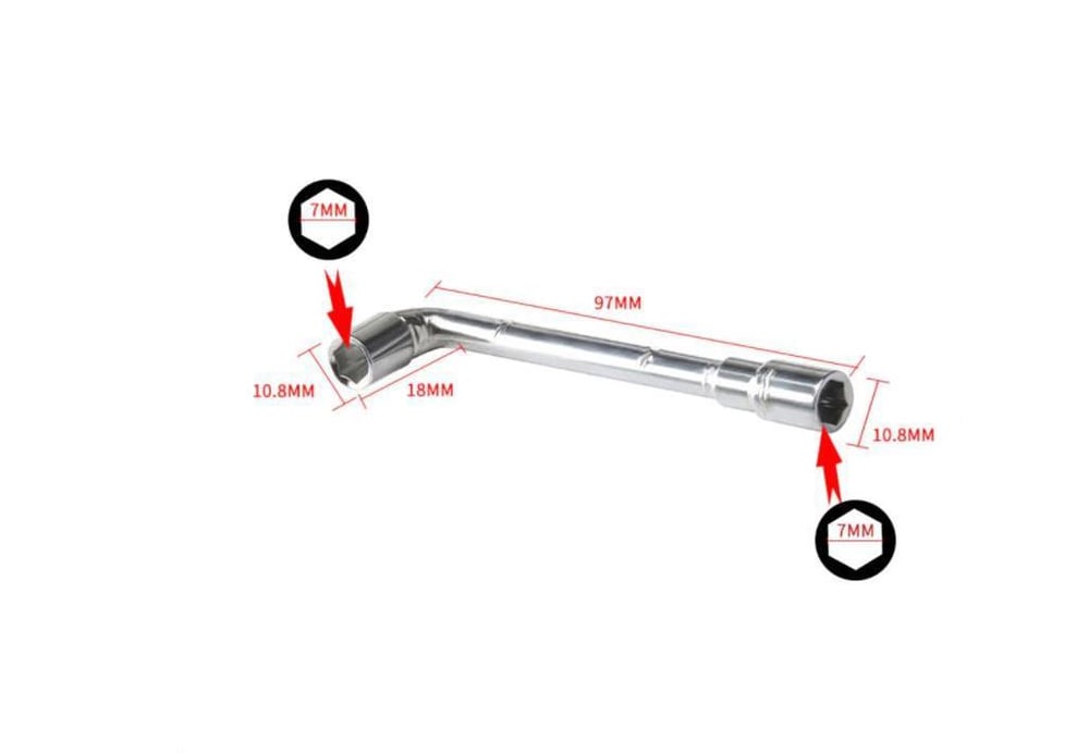 7 mm L Anahtar