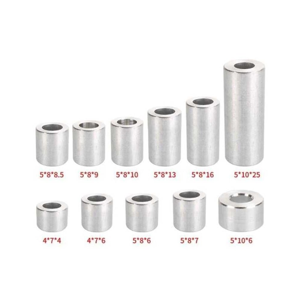 Alüminyum Boşluk Alıcı Burç(Distans-Spacer)5x10x25mm