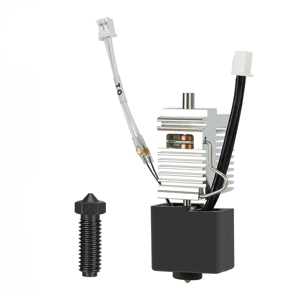 Anycubic Kobra 3 Full Hotend Seti Soğutucu Gövde Dahil(Sertleştirilmiş Çelik Nozzle)