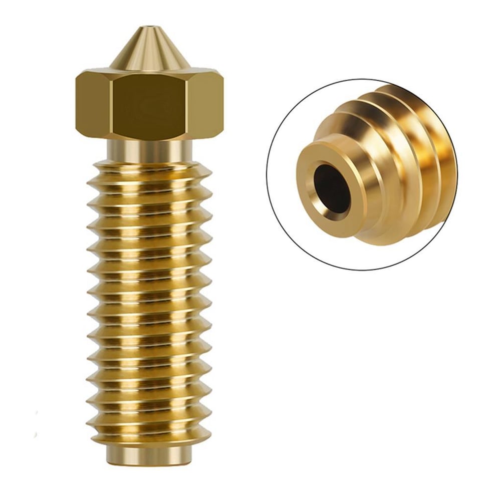 Anycubic Kobra 3 Uyumlu  Pirinç Nozzle(0.6mm)