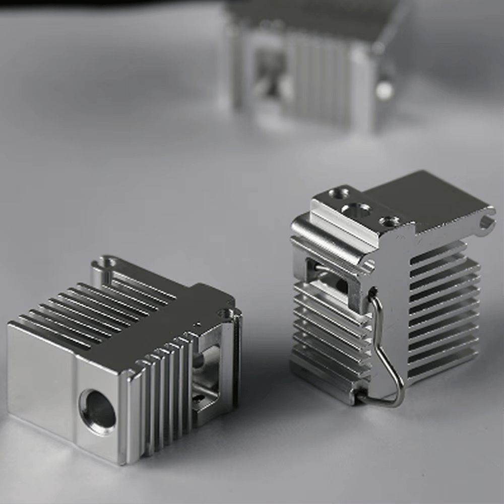 Anycubic Kobra 3 Uyumlu Soğutucu Alüminyum Radyatör-Gümüş