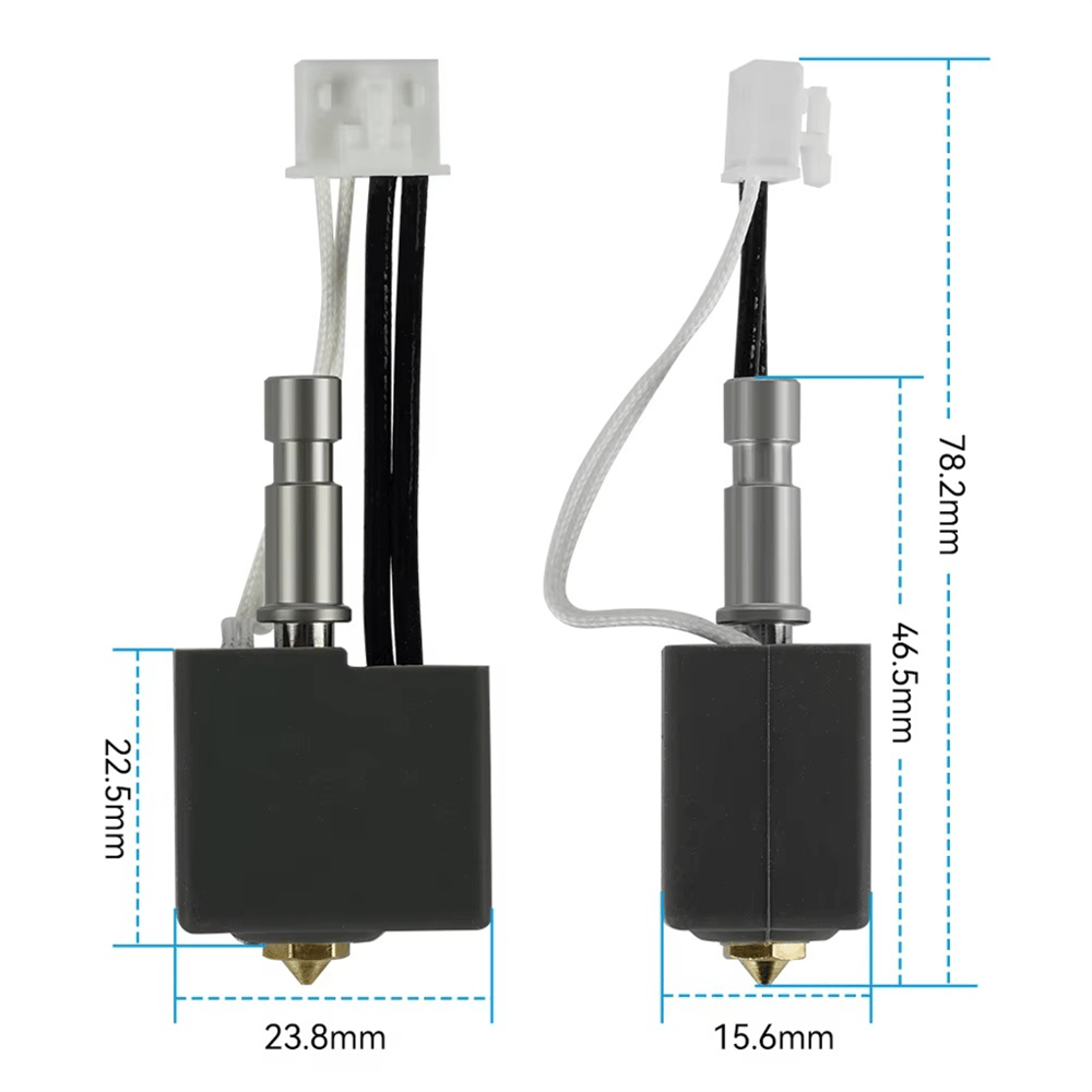 Anycubic Kobra S1 Hotend Seti-0.4mm(Pirinç Nozzle)