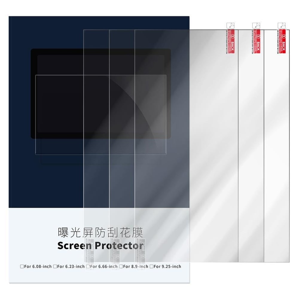 Anycubic Mono M7-M7 Pro LCD Ekran Koruyucu Film-5 Adet