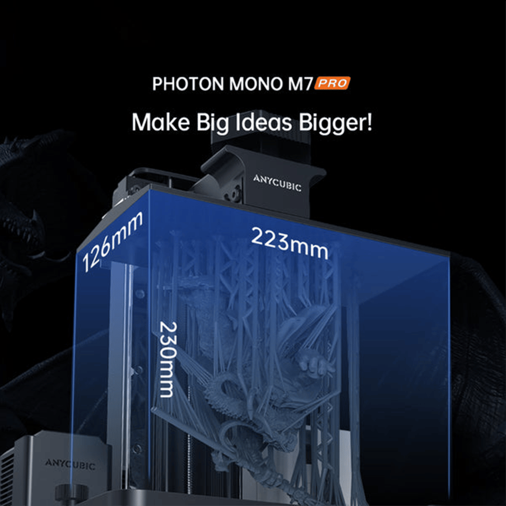 Anycubic Photon Mono M7 Pro 14K Reçine MSLA 3D Yazıcı