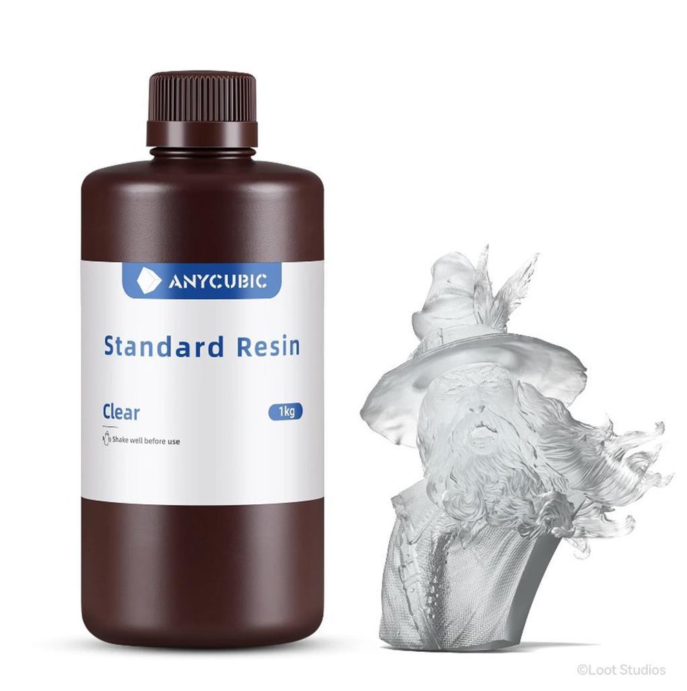 Anycubic Standart UV Reçine 1Kg Şeffaf