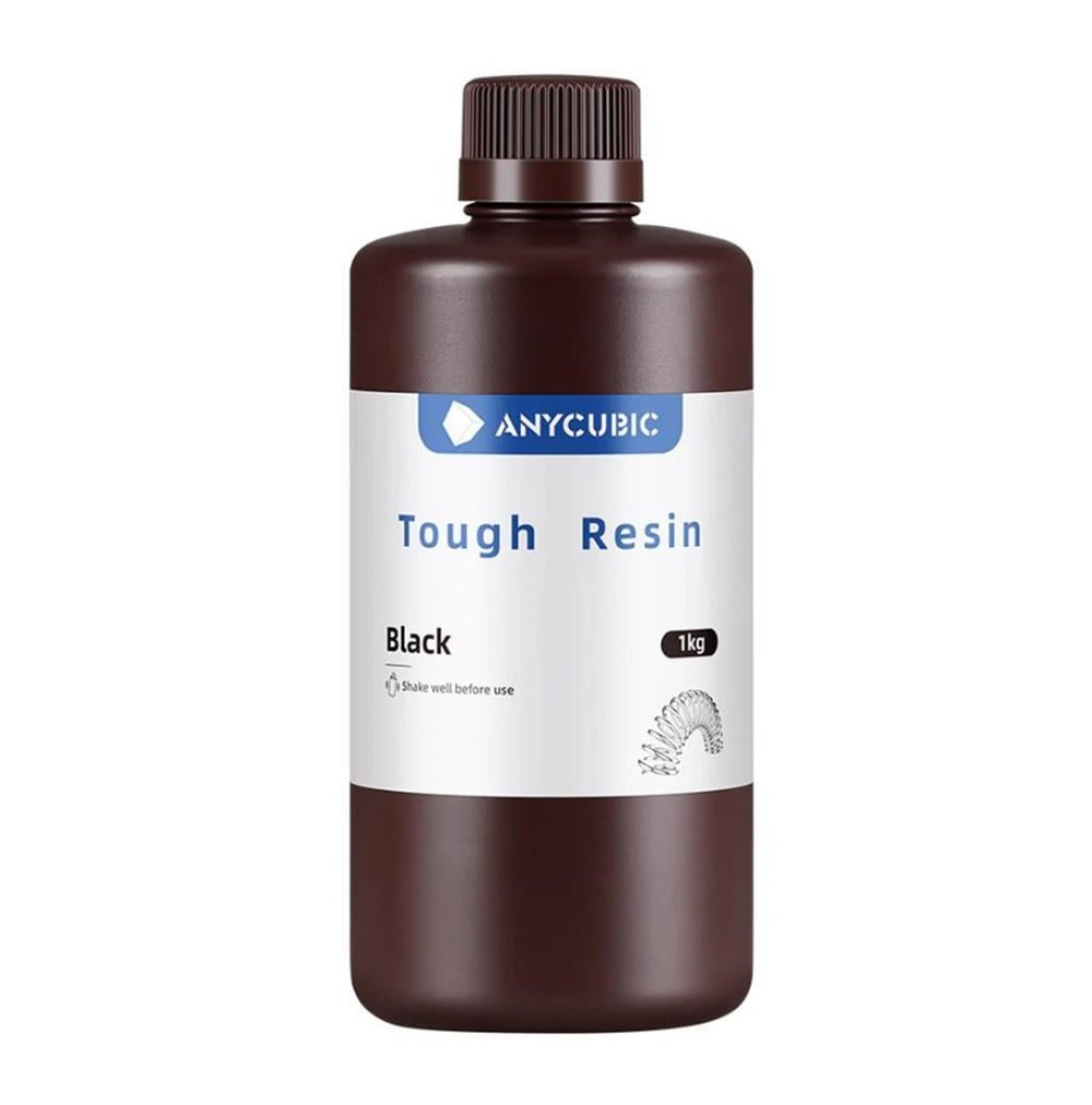Anycubic UV Tough(Sert Esnek) Reçine 1Kg Siyah