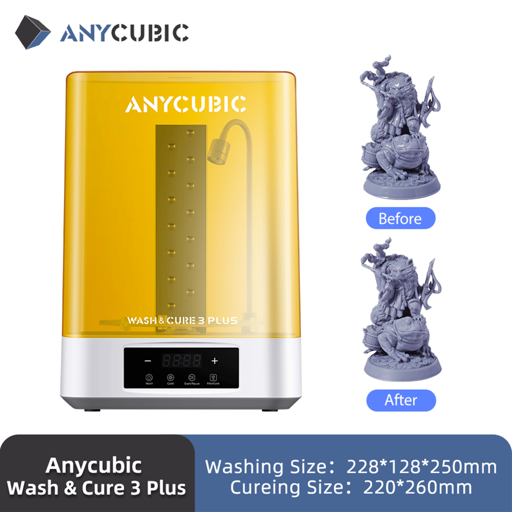 Anycubic Wash & Cure 3.0 Plus Yıkama Ve Kürleme Cihazı