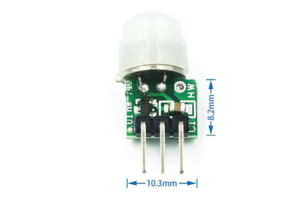 Arduino Hareket Sensörü - Mini PIR Dedektör Modülü - AM312 AS312