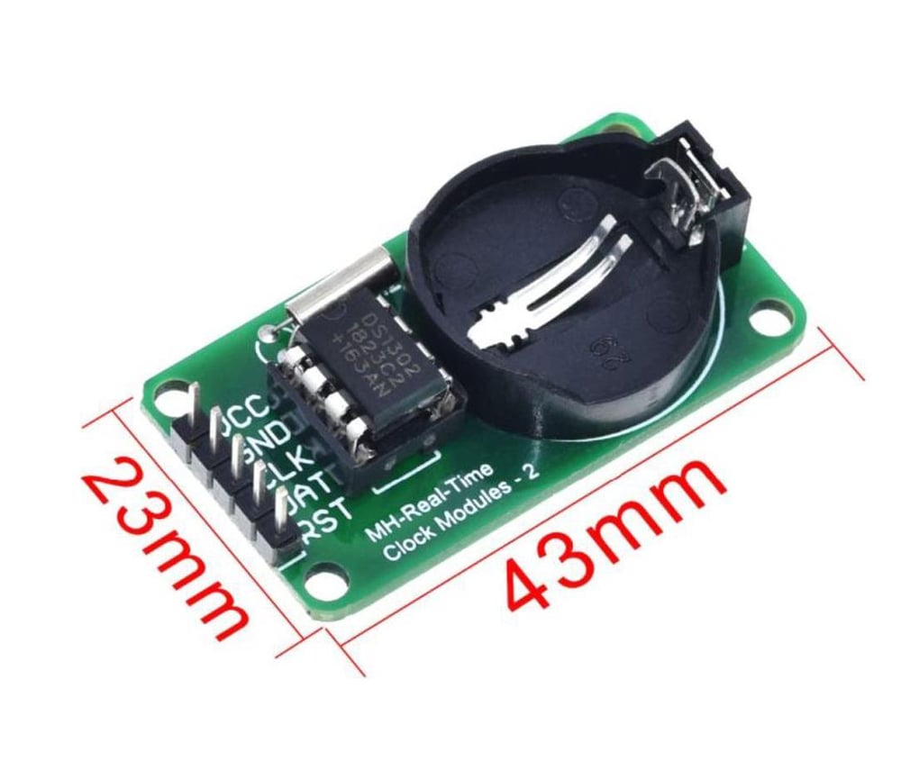 Arduino I2C RTC Gerçek Zamanlı Saat Modülü(DS1302)