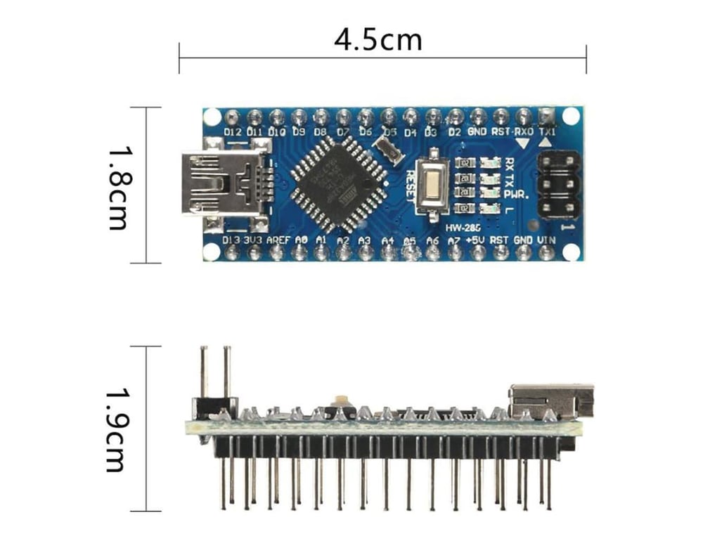 Arduino Nano Atmega328 V3.0 + Kablo