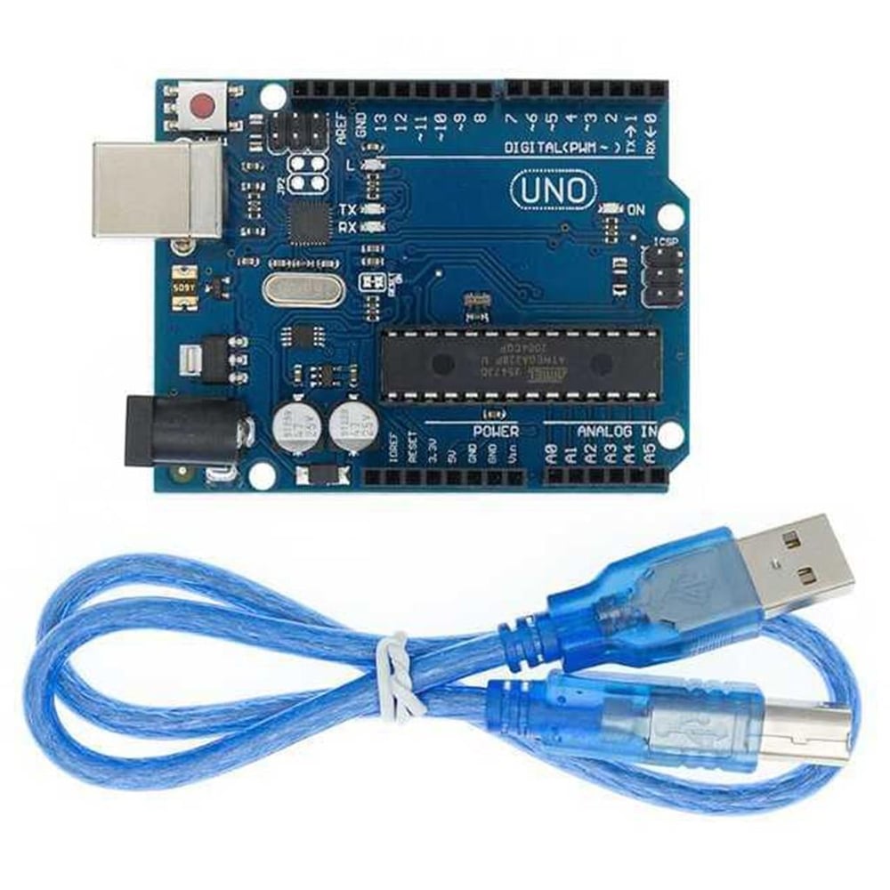 Arduino Uno R3 DIP Geliştirme Kartı-Klon+USB Kablo