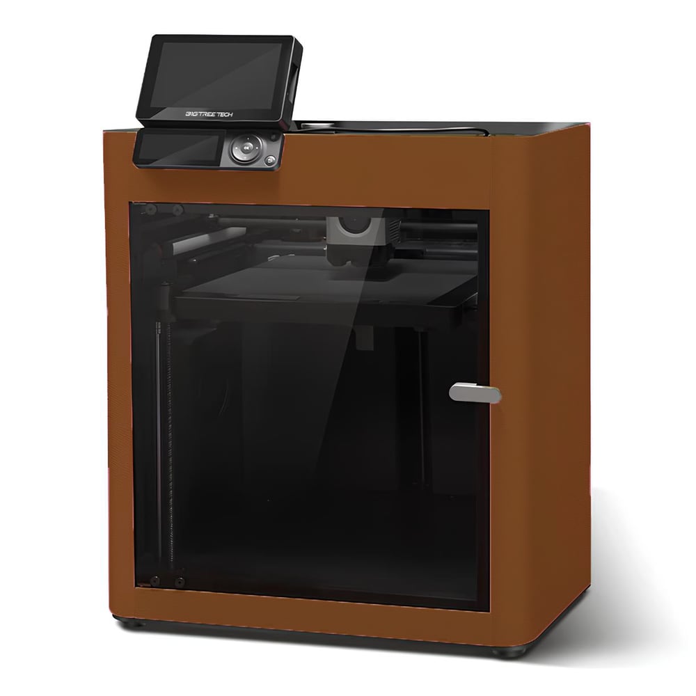 BIGTREETECH Panda Fur Kahverengi-Bambu Lab P1S Renkli Dış Kaplama