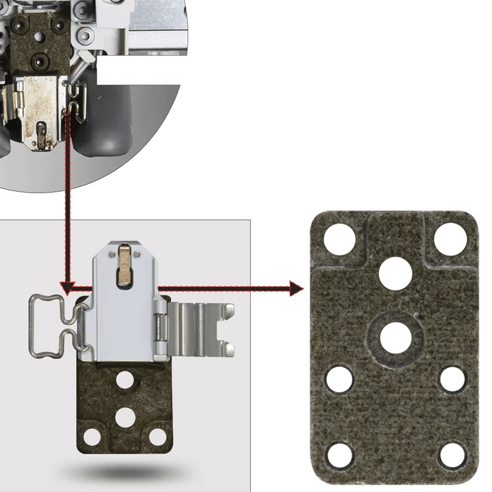 Bambu Lab A1-A1 Mini Hotend Alt Montaj Tabanı-Sentetik Taş