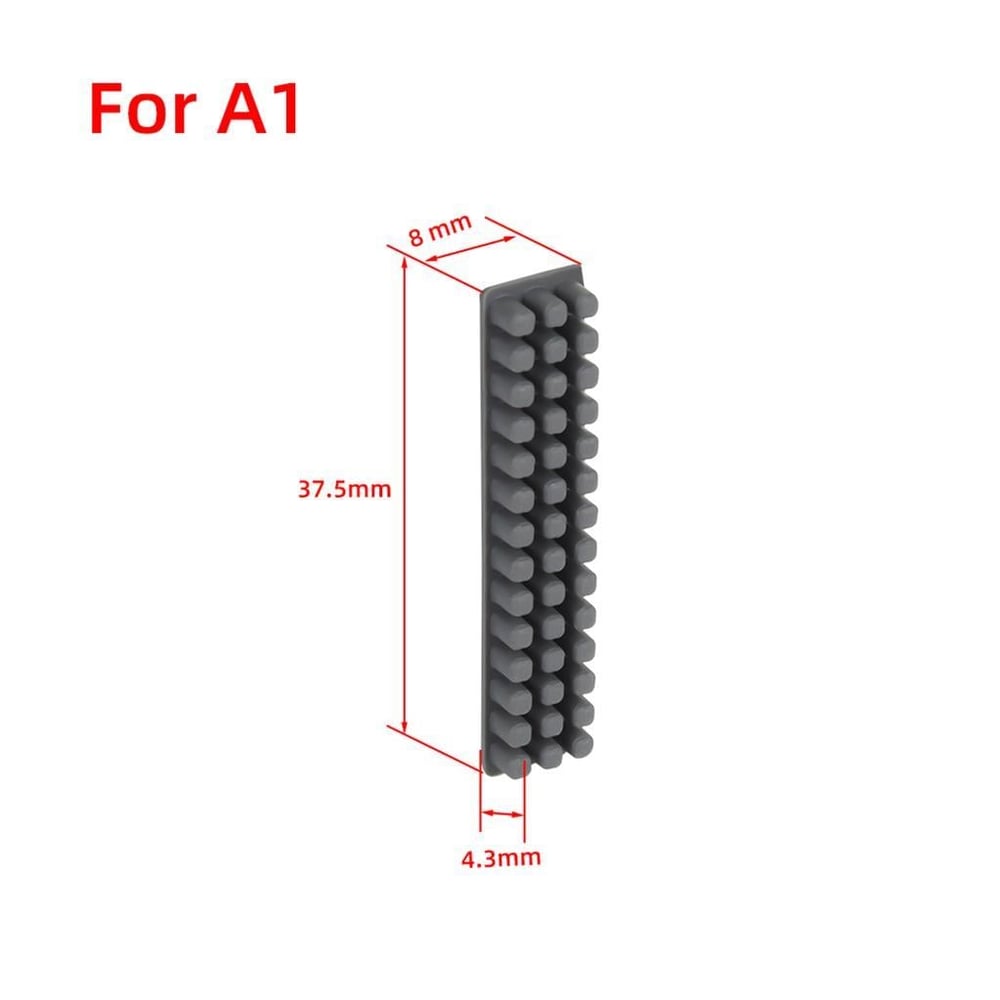 Bambu Lab A1 Nozzle Temizleme Silikonu-5 Adet