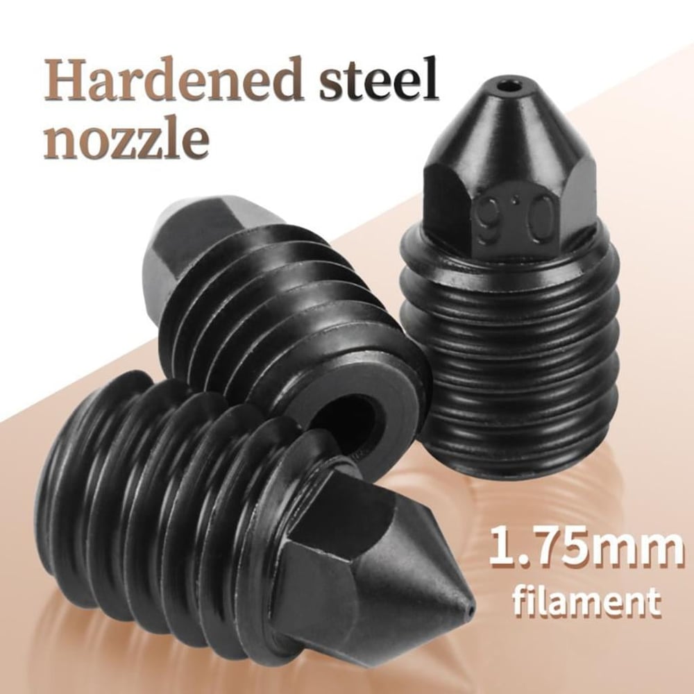 Bambu Lab X1-P1P Sertleştirilmiş Çelik Nozzle 500°C(1.0mm)