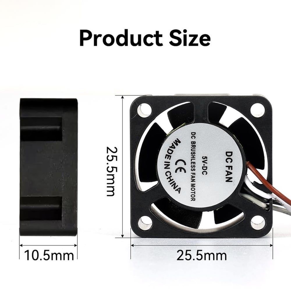 Bambu Lab X1 Serisi Hotend Soğutma Fanı