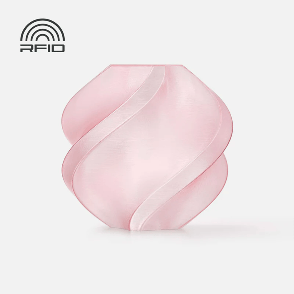 Bambu PETG Translucent Pink(Transparan Pembe) 1Kg Filament