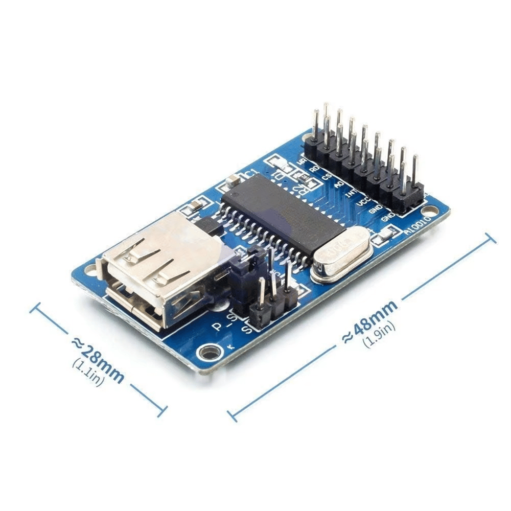 CH376S USB Modül USB-Okuyucu/Flash Disk Desteği
