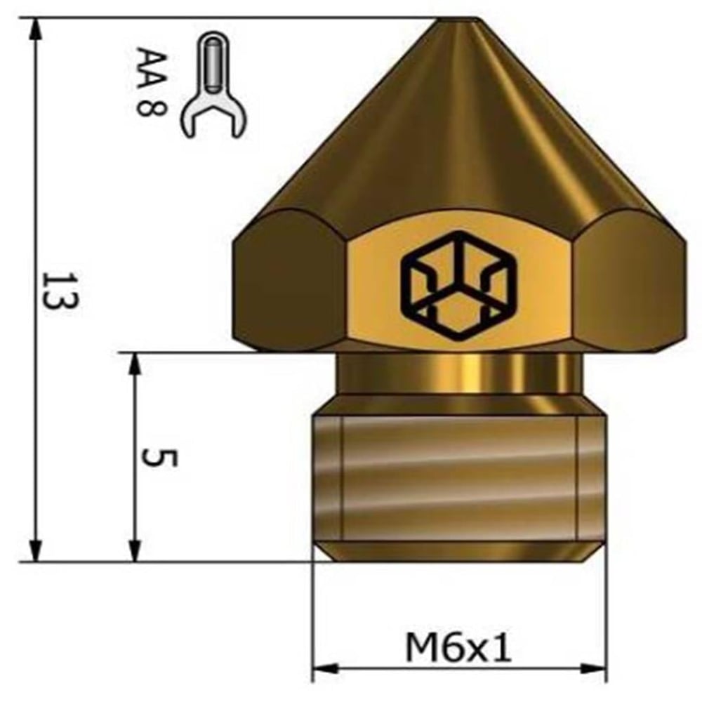 CSA CR10 Nozzle(0.6mm)
