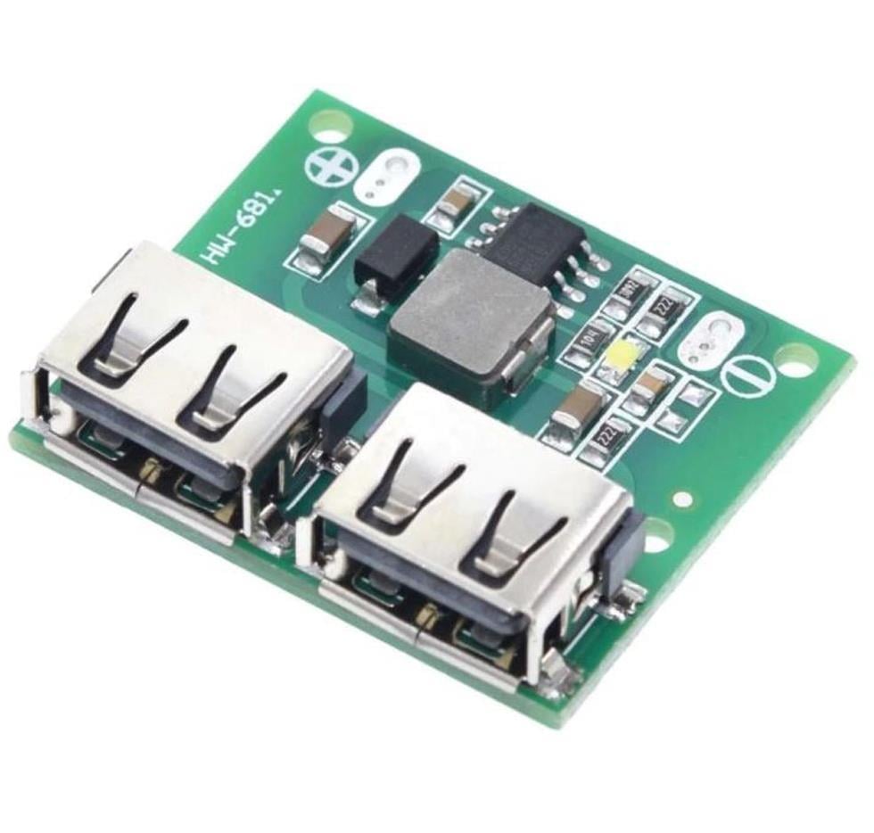 Çift USB 9V12V24V36V - 5V 3A DC DC Araç Şarj Cihazı Güç Kaynağı