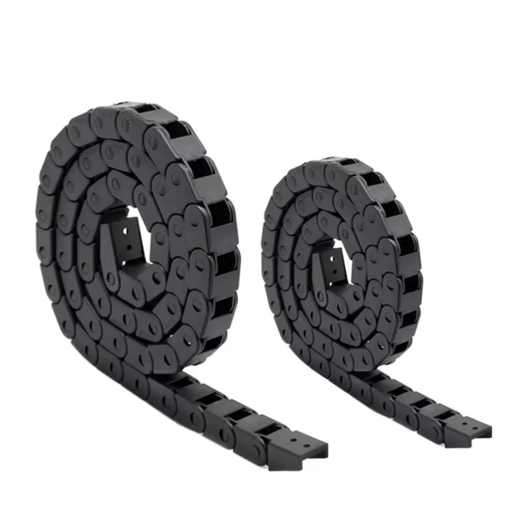 Cnc-3D Yazıcı Siyah Drag Zincir Kablo Taşıyıcı-10x15mm