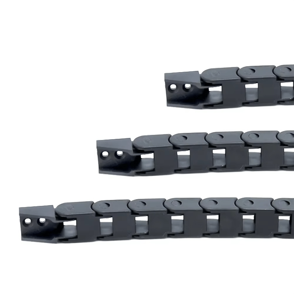 Cnc-3D Yazıcı Siyah Drag Zincir Kablo Taşıyıcı-10x15mm