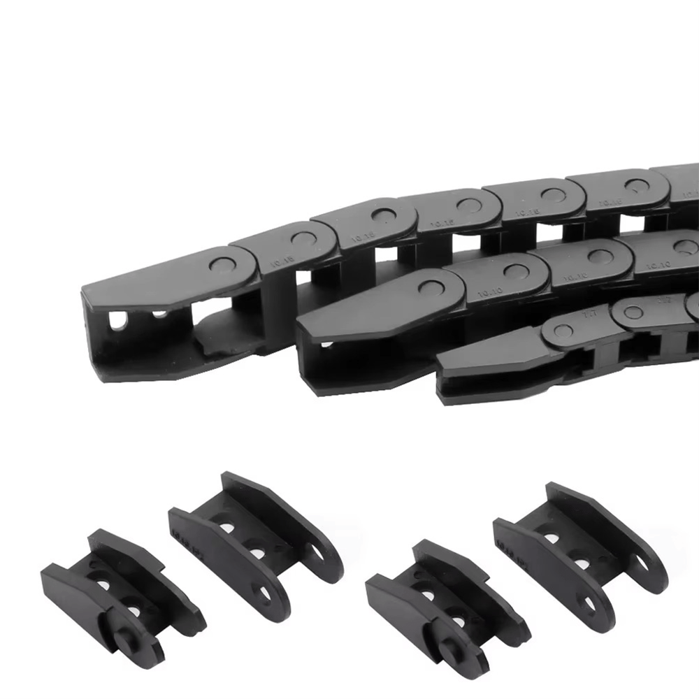 Cnc-3D Yazıcı Siyah Drag Zincir Kablo Taşıyıcı-10x20mm