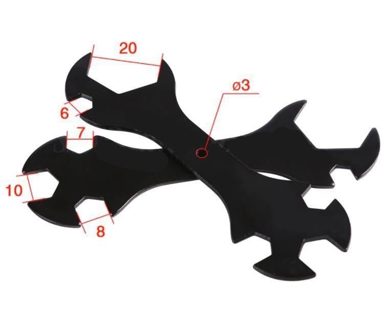 Çok İşlevli Nozzle Sökme Anahtarı