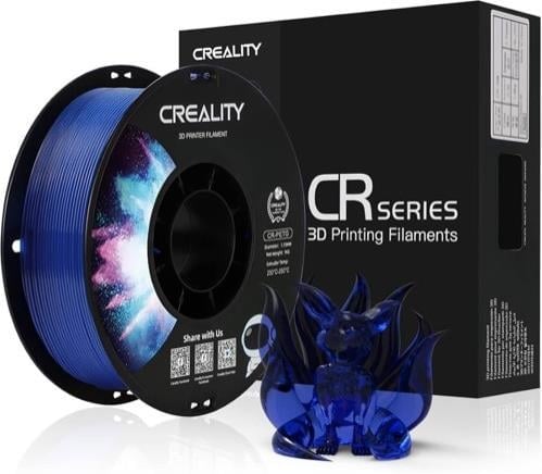 Creality CR-PETG Transparan Mavi Filament 1.75mm 1Kg