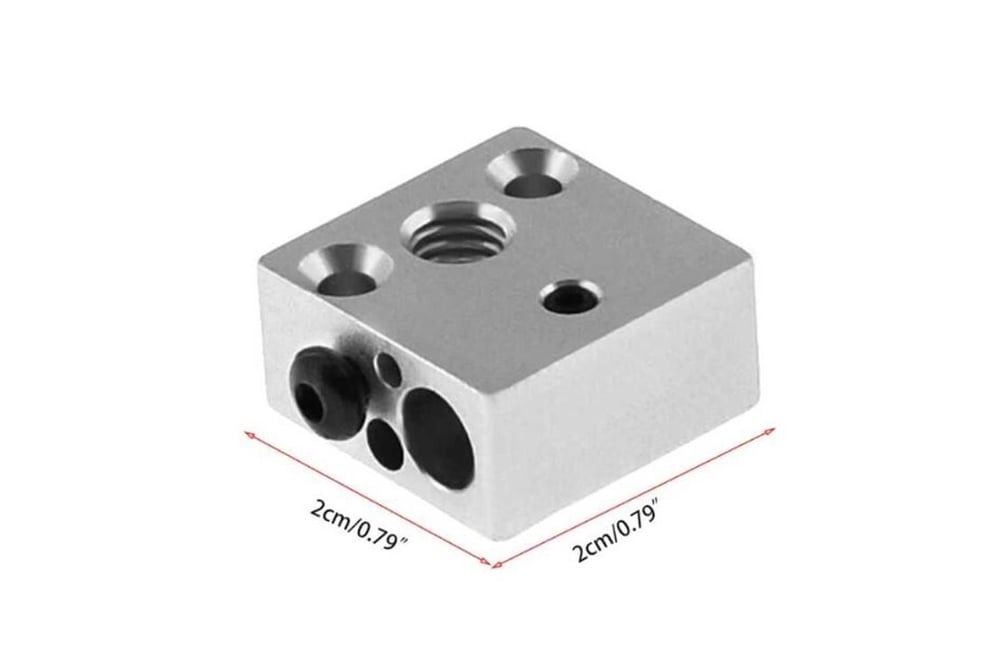 Creality Ender 3-Cr10 Isıtma Bloğu 3mm Termistör Uyumlu(300 Derece)