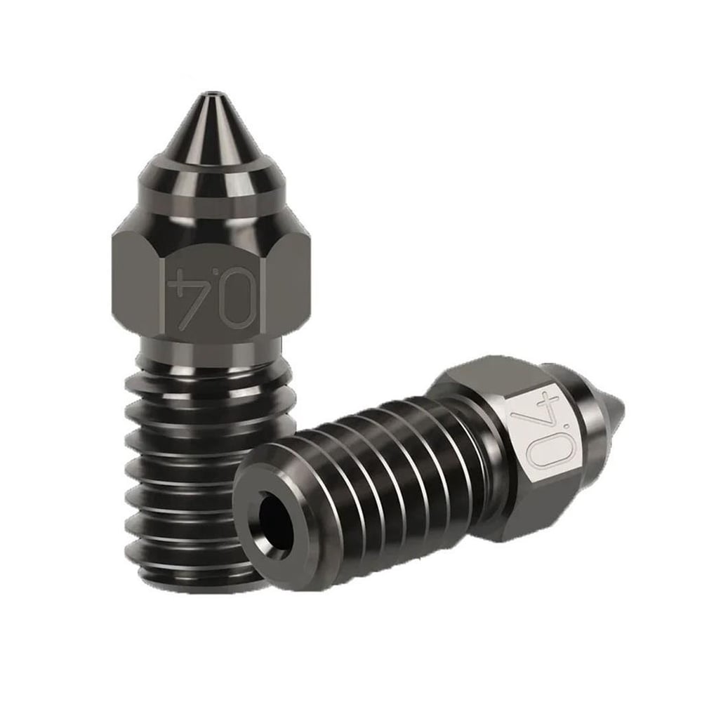Creality Ender 3 V3 SE-Ender 7-Ender 5 S1 Sertleştirilmiş Çelik Nozzle(0.4mm)