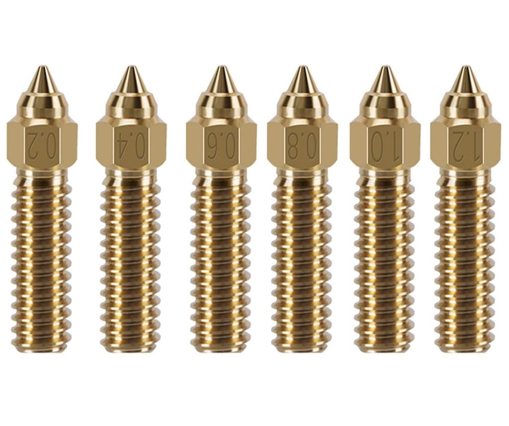 Creality K1-K1 Max-CR M4 Uyumlu Pirinç Nozzle(0.4mm)