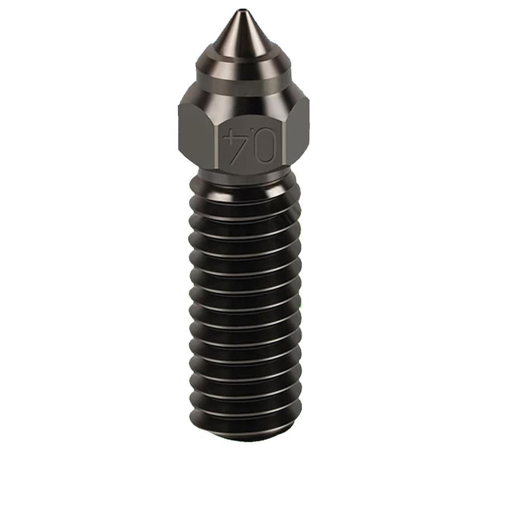 Creality K1-K1 Max-CR M4 Uyumlu Sertleştirilmiş Çelik Nozzle(0.2mm)