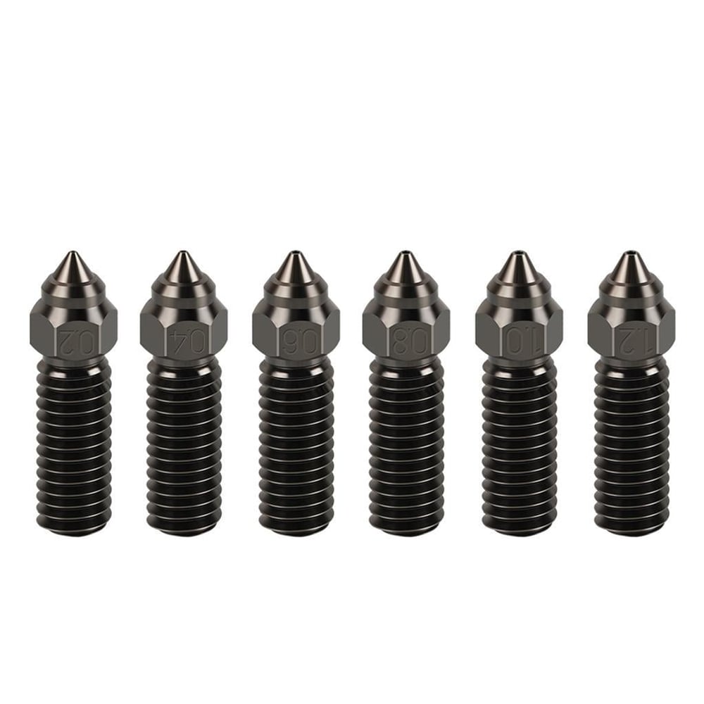 Creality K1-K1 Max-CR M4 Uyumlu Sertleştirilmiş Çelik Nozzle(0.8mm)