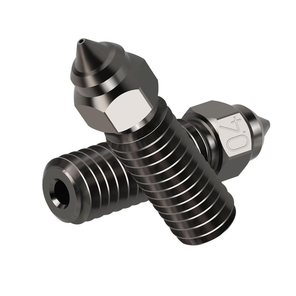 Creality K1-K1 Max-CR M4 Uyumlu Sertleştirilmiş Çelik Nozzle(1.0mm)