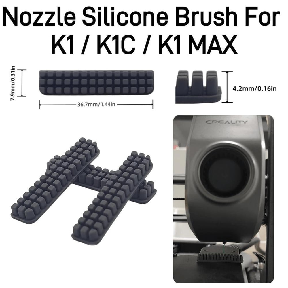 Creality K1-K1 Max-K1C Nozzle Temizleme Silikonu-5 Adet