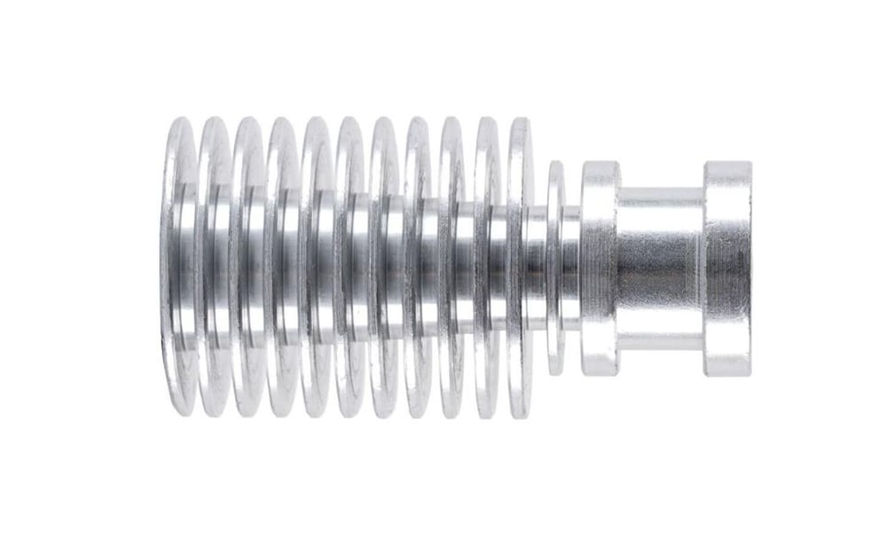 E3D V6 Alüminyum Soğutucu Gövde M6 Barrel Uyumlu(Gümüş)