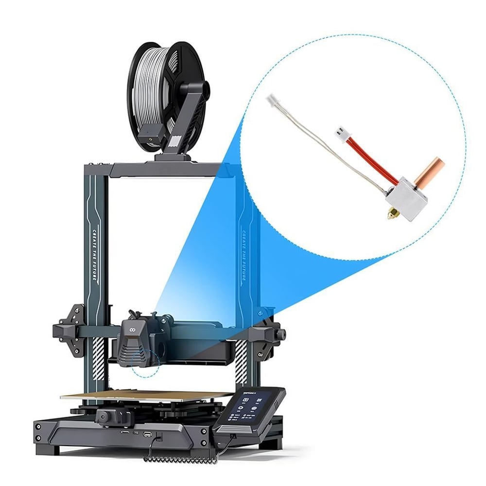 Elegoo Neptune 4 -4 Pro Hotend Seti(Bi Metal Barel)
