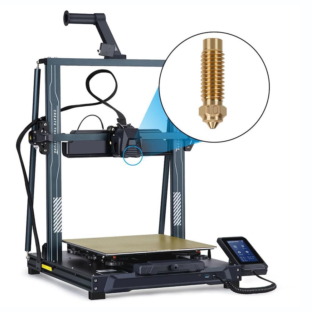 Elegoo Neptune 4 Plus-Max Pirinç Nozzle(0.4mm)