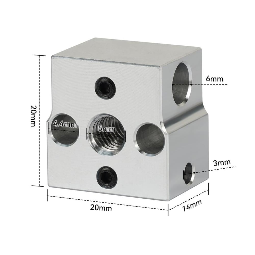 Ender 3 V3 SE Isıtıcı Kare Blok