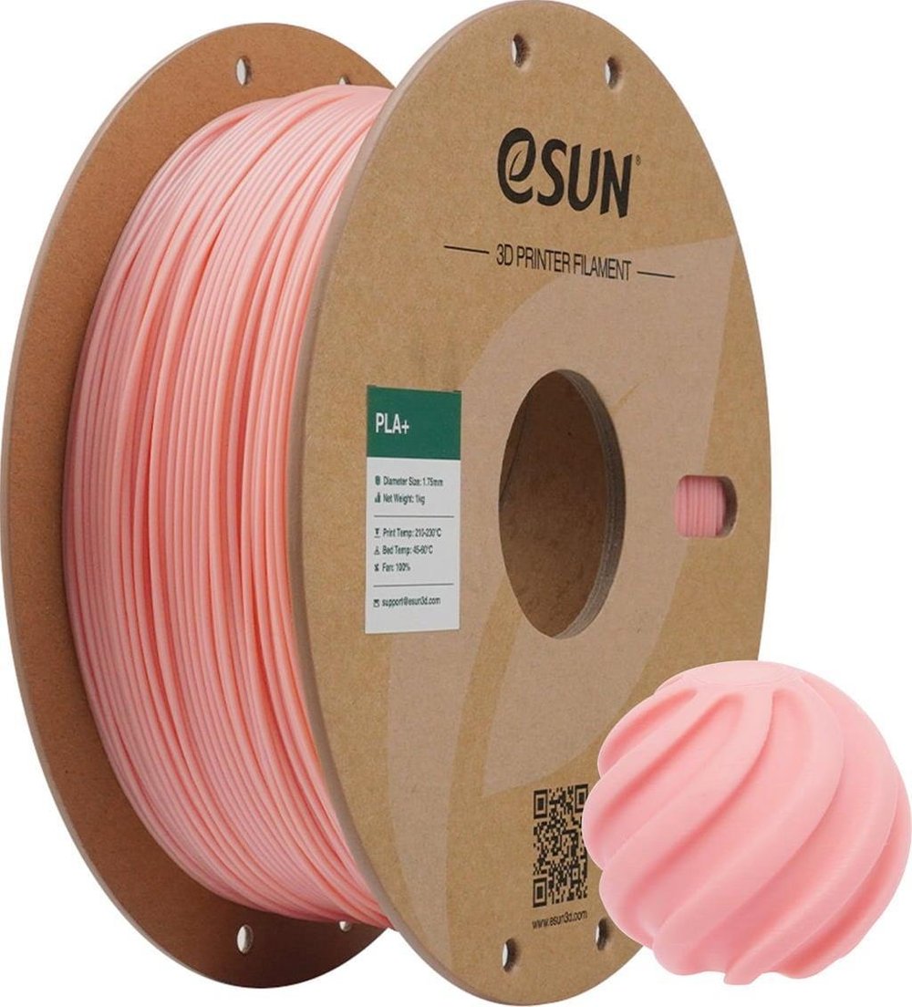 Esun PLA Plus Bebek Pembe Filament  1.75mm 1000gr