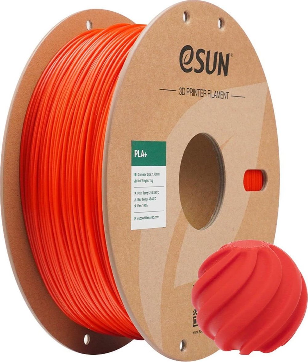 Esun PLA Plus Filament RGB Kırmızı 1.75mm 1000gr