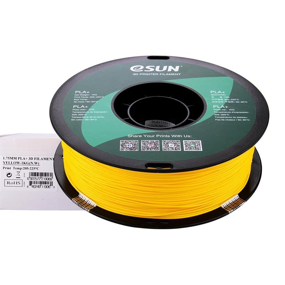 Esun PLA Plus Filament Sarı 1.75mm 1000gr