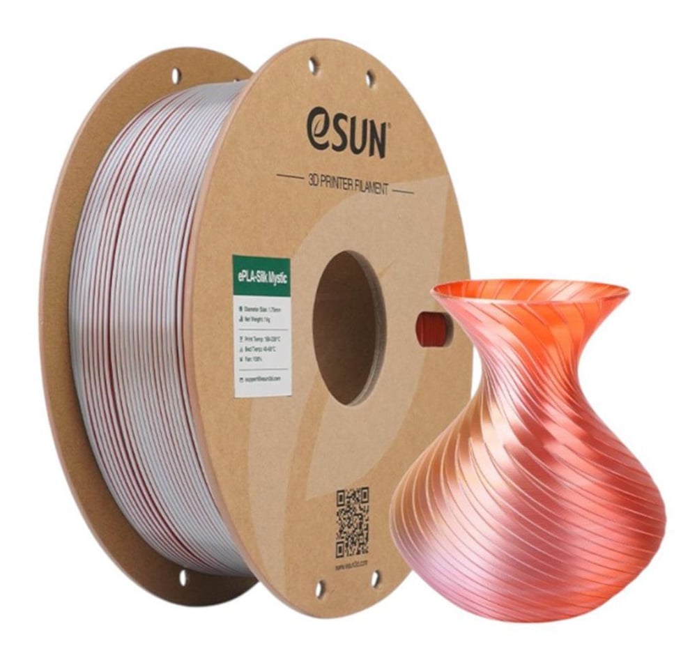 Esun PLA-Silk Mystic Filament Altın-Gümüş-Bakır 1.75mm 1000gr